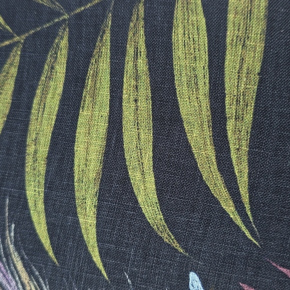 ❤️BUY 2 GET 1 FREE Palm Grove Linen Full/Queen Duvet Cover - Picture 9 of 12